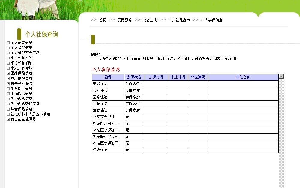 成都市个人社保查询操作指南 图文8